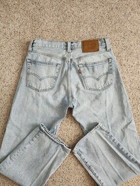 Levi's Light Wash Straight Leg Jeans Size 29